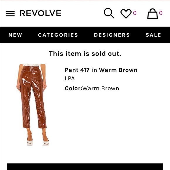 LPA | Pant 417 in Warm Brown - Picture 2 of 5